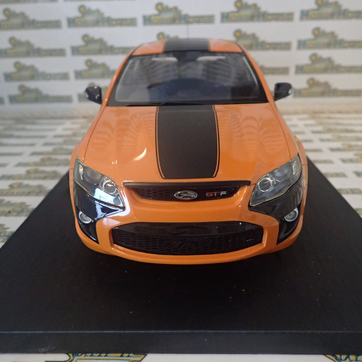 Apex Replicas AR80604 - 1/18 Scale FPV GT-F Octane with Black Stripes Model Replica