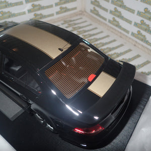 Apex Replicas AR80605 - 1/18 Scale FPV GT-F 2014 in Silhouette with Gold Stipes