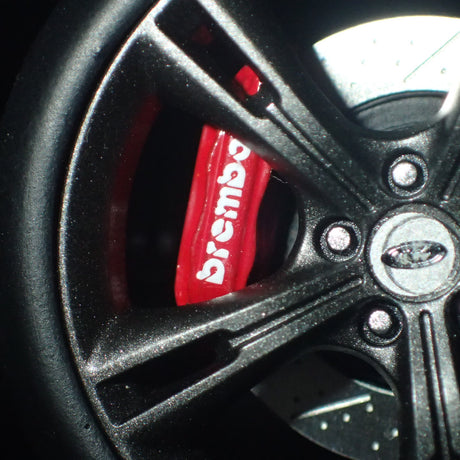 Apex Replicas AR80605 - 1/18 Scale FPV GT-F 2014 in Silhouette with Gold Stipes