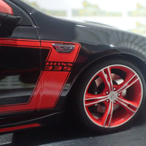 APEX Replicas AR80606 - 1/18 Scale Ford Performance Vehicles GT R-Spec 2012 in Silhouette Black with Red Accents Scale Model Replica