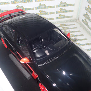 APEX Replicas AR80606 - 1/18 Scale Ford Performance Vehicles GT R-Spec 2012 in Silhouette Black with Red Accents Scale Model Replica