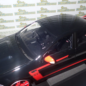 APEX Replicas AR80606 - 1/18 Scale Ford Performance Vehicles GT R-Spec 2012 in Silhouette Black with Red Accents Scale Model Replica