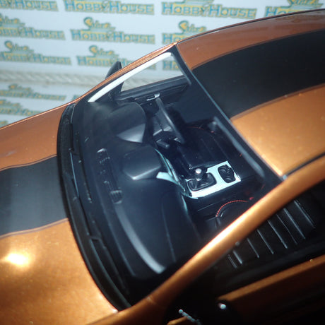 Apex Replicas AR80607 - 1/18 Scale FPV GT-F 2014 in Victory Gold with Black Stripes Scale Model Replica