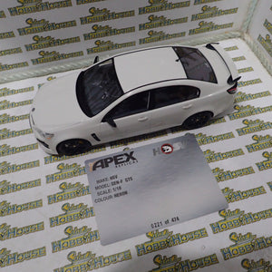 Apex Replicas - 1/18 Scale - #AR81501 Gen-F GTS 2014 in Heron White Scale Model Replica