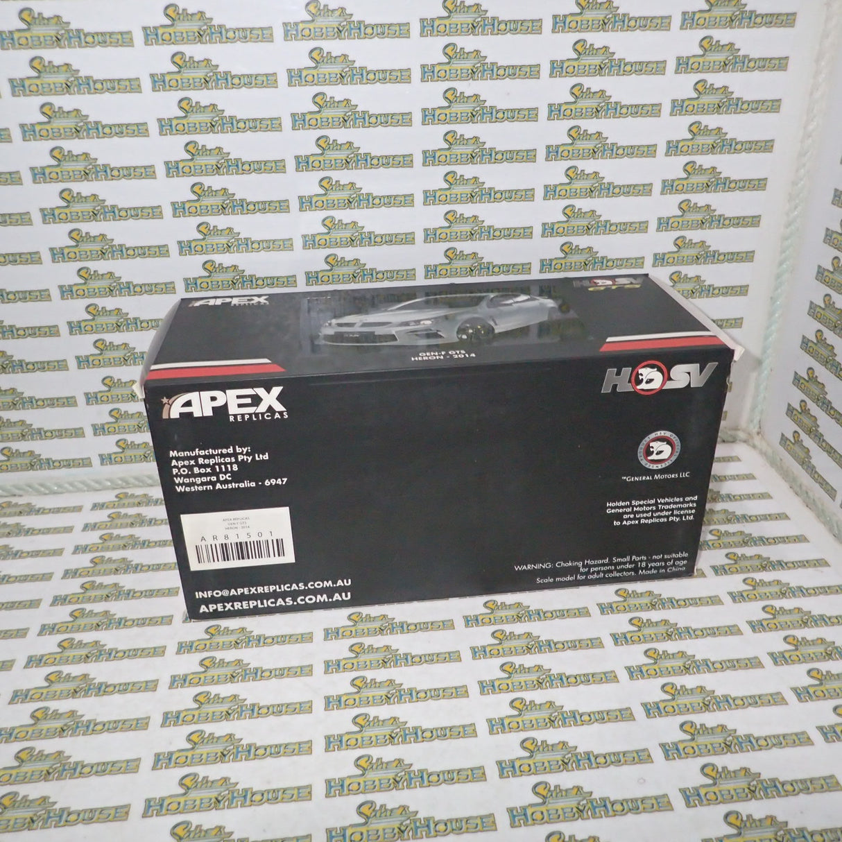 Apex Replicas - 1/18 Scale - #AR81501 Gen-F GTS 2014 in Heron White Scale Model Replica