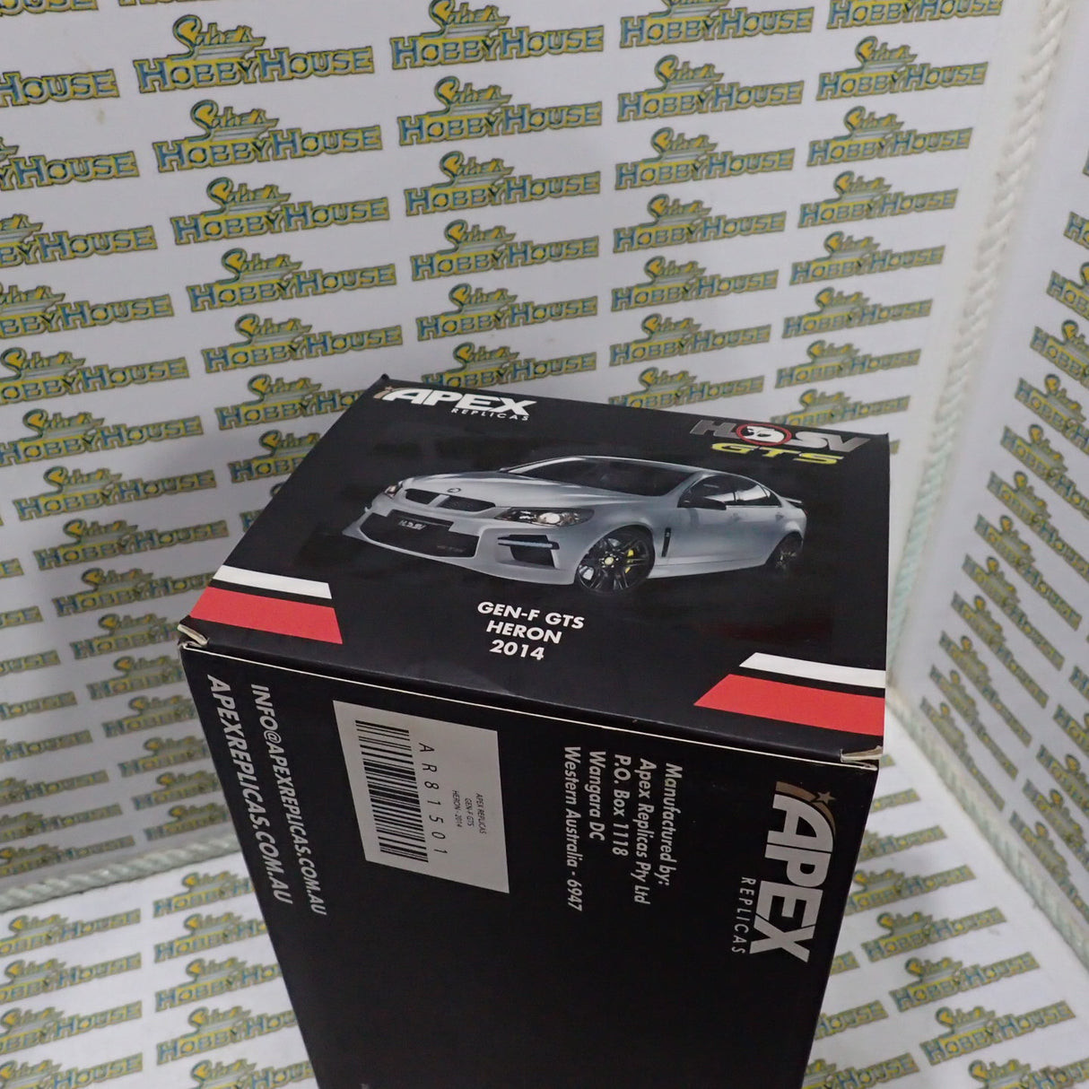 Apex Replicas - 1/18 Scale - #AR81501 Gen-F GTS 2014 in Heron White Scale Model Replica