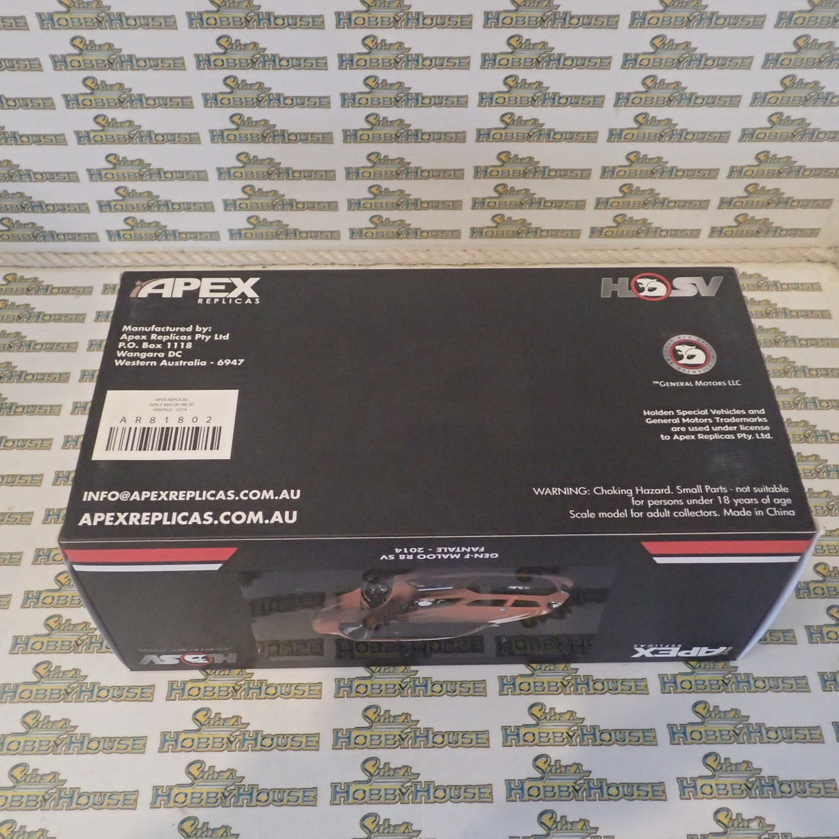 Apex Replicas AR81802 - 1/18 Scale Gen-F Maloo R8 2014 in Fantale Orange Scale Model Replica