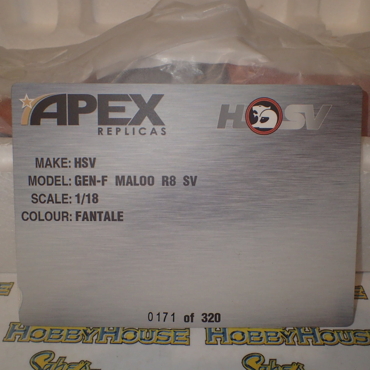 Apex Replicas AR81802 - 1/18 Scale Gen-F Maloo R8 2014 in Fantale Orange Scale Model Replica