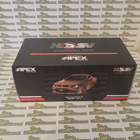 Apex Replicas AR81802 - 1/18 Scale Gen-F Maloo R8 2014 in Fantale Orange Scale Model Replica