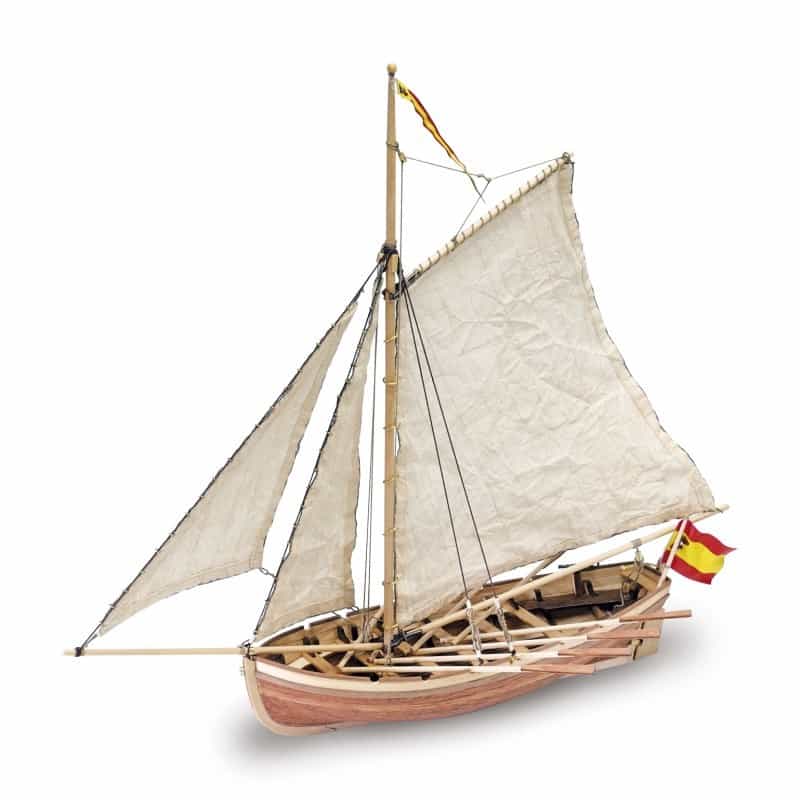 Artesania Latina ART-18010 - 1/25 Scale San Juan Nepomuceno's Jollyboat Wooden Ship Model