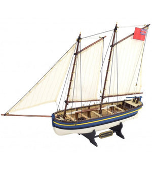 Artesania Latina ART-19005 - 1/50 Scale HMS Endeavour's Captain Longboat Wooden Ship Model