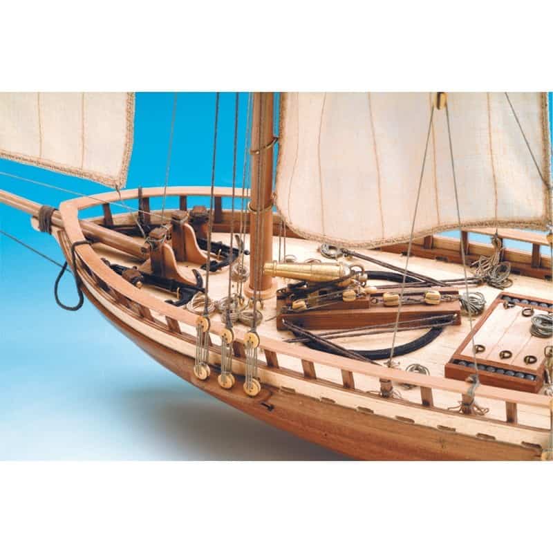 Artesania Latina ART-22135 - 1/41 Scale Virginia Schooner Wooden Ship Model