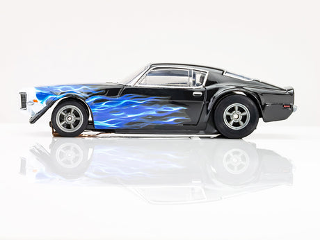 AFX 22046 – Camaro 1973 Wild Fire Blk/Blu