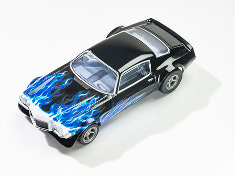 AFX 22046 – Camaro 1973 Wild Fire Blk/Blu