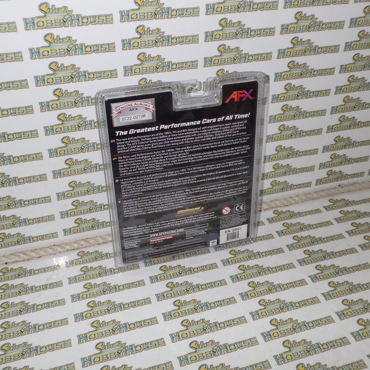 AFX 22051 - 1/64 Scale 1968 Corvette 427 Black Flame Slot Car