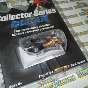 AFX 22051 - 1/64 Scale 1968 Corvette 427 Black Flame Slot Car