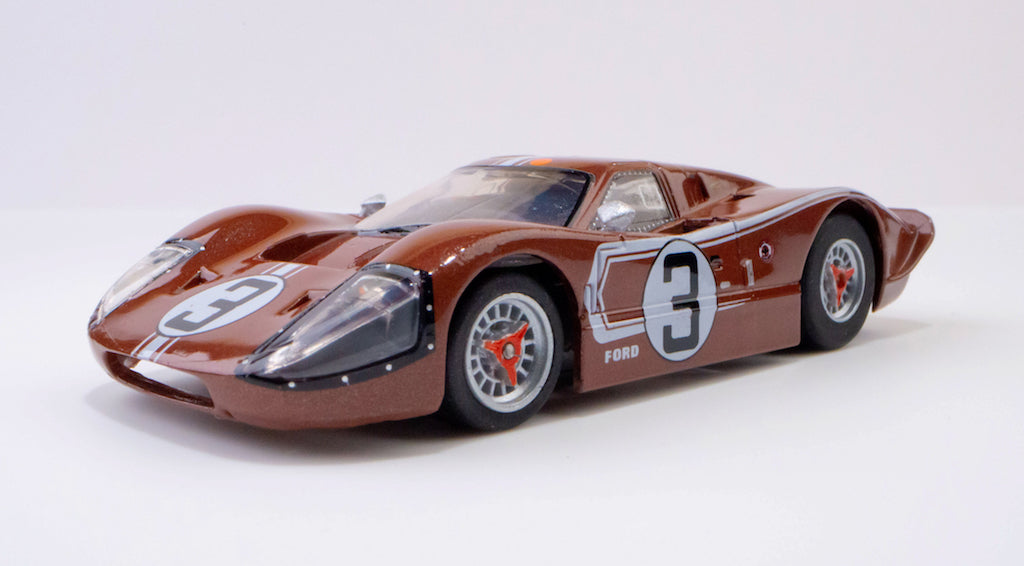 AFX 22053 - Ford GT40 MKIV #3 LeMans 1967 – Copper Slot Car
