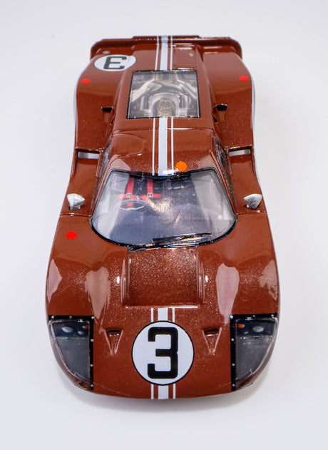 AFX 22053 - Ford GT40 MKIV #3 LeMans 1967 – Copper Slot Car