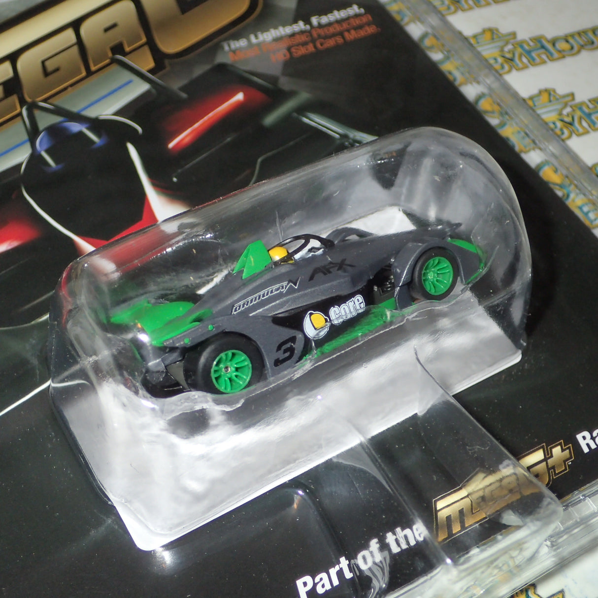 AFX 22064 - 2024 Formula N #3 Slvr/Grn Slot Car