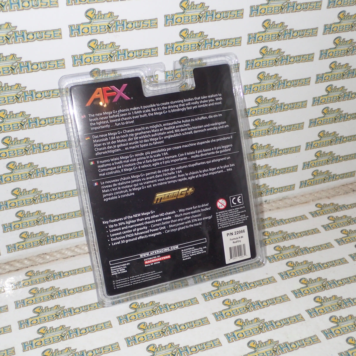 AFX 22066 - 2024 Formula N #4 Red/Gray Slot Car