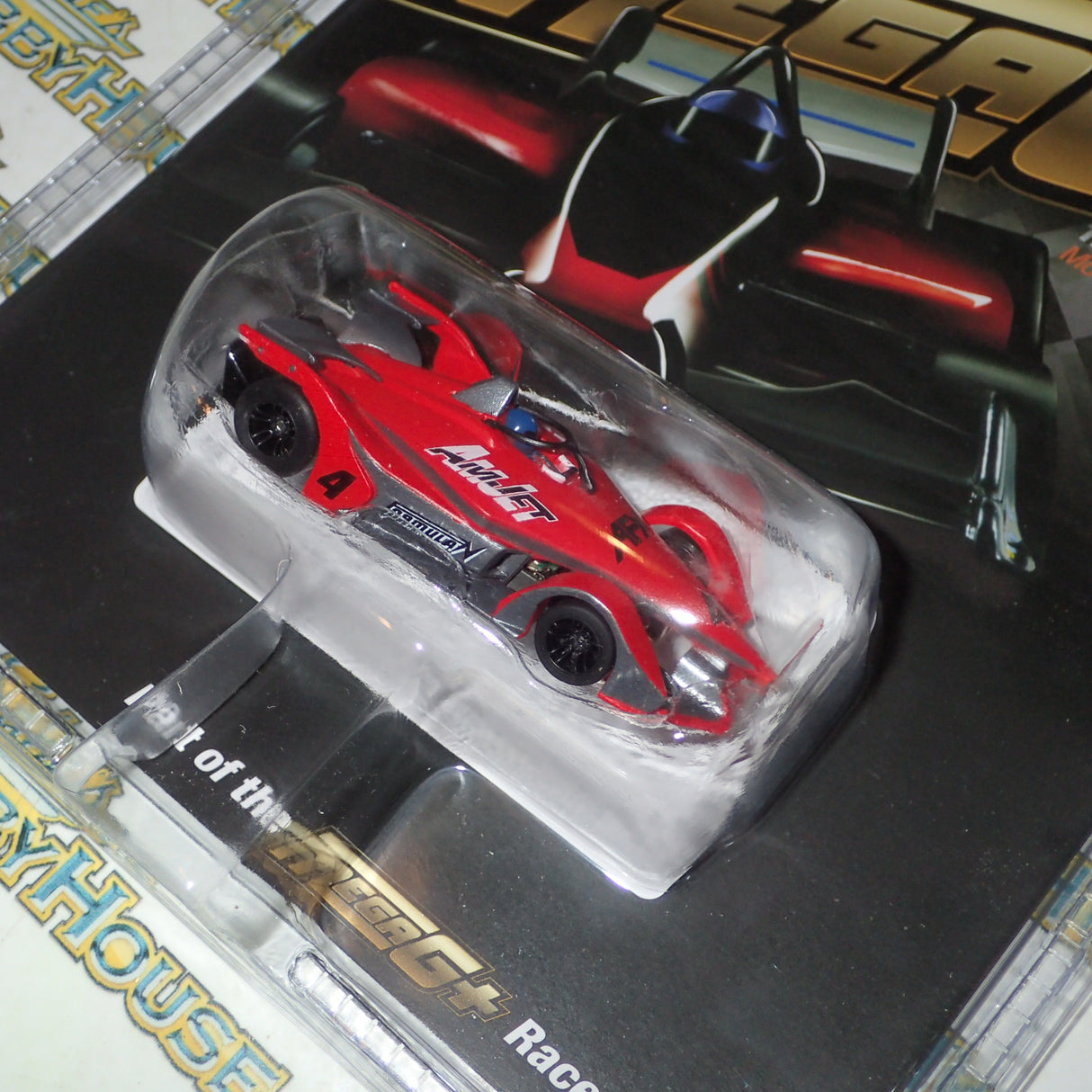 AFX 22066 - 2024 Formula N #4 Red/Gray Slot Car