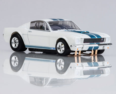 AFX 22068 – 1965 Shelby Mustang GT350 Wht/Blu