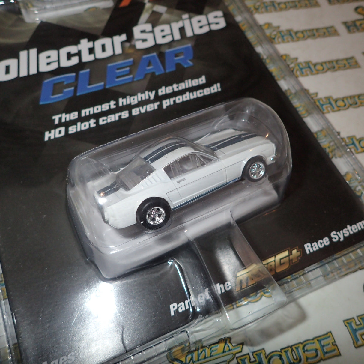 AFX 22068 – 1965 Shelby Mustang GT350 Wht/Blu