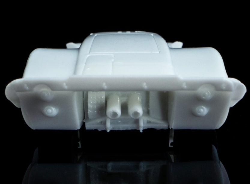 AFX 22070 - HO Scale Ford GT40 MK IV – White Paintable Red Slot Car