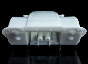 AFX 22070 - HO Scale Ford GT40 MK IV – White Paintable Red Slot Car