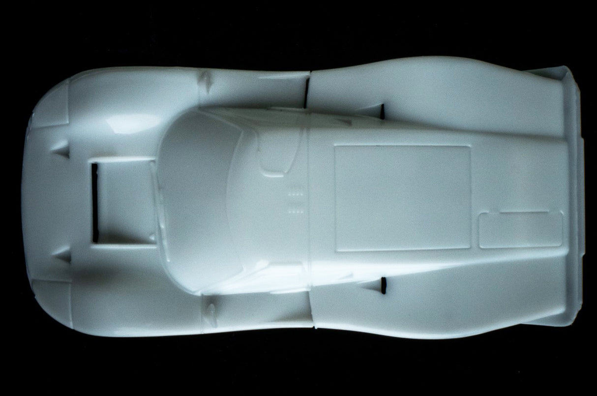 AFX 22070 - HO Scale Ford GT40 MK IV – White Paintable Red Slot Car