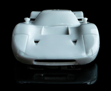 AFX 22070 - HO Scale Ford GT40 MK IV – White Paintable Red Slot Car