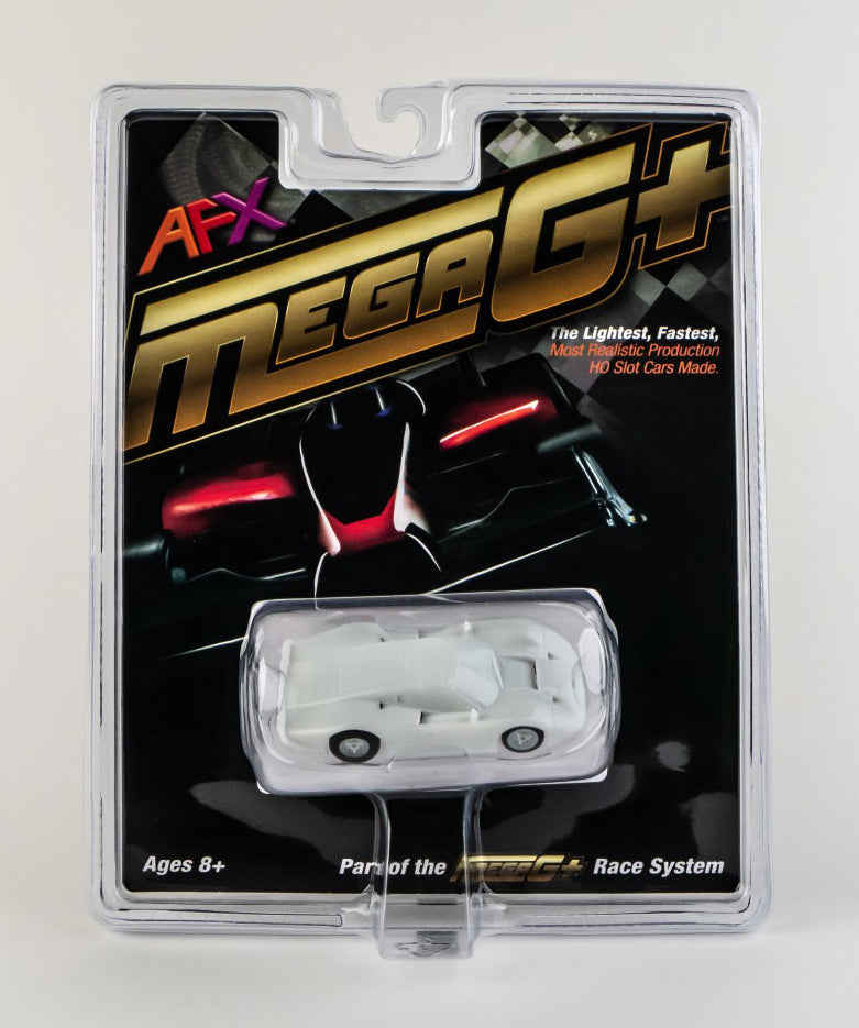 AFX 22070 - HO Scale Ford GT40 MK IV – White Paintable Red Slot Car