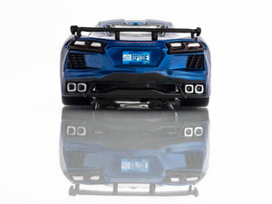 AFX 22094 - HO Scale Corvette C8 Riptide Blue Metallic Slot Car