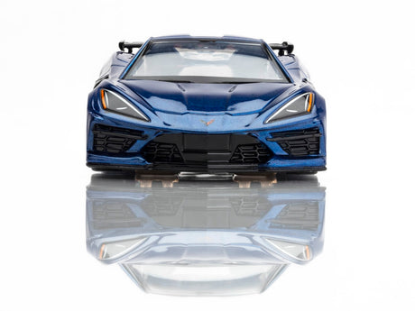 AFX 22094 - HO Scale Corvette C8 Riptide Blue Metallic Slot Car