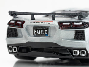 AFX 22095 - HO Scale Corvette C8 Ceramic Matrix Metallic Slot Car