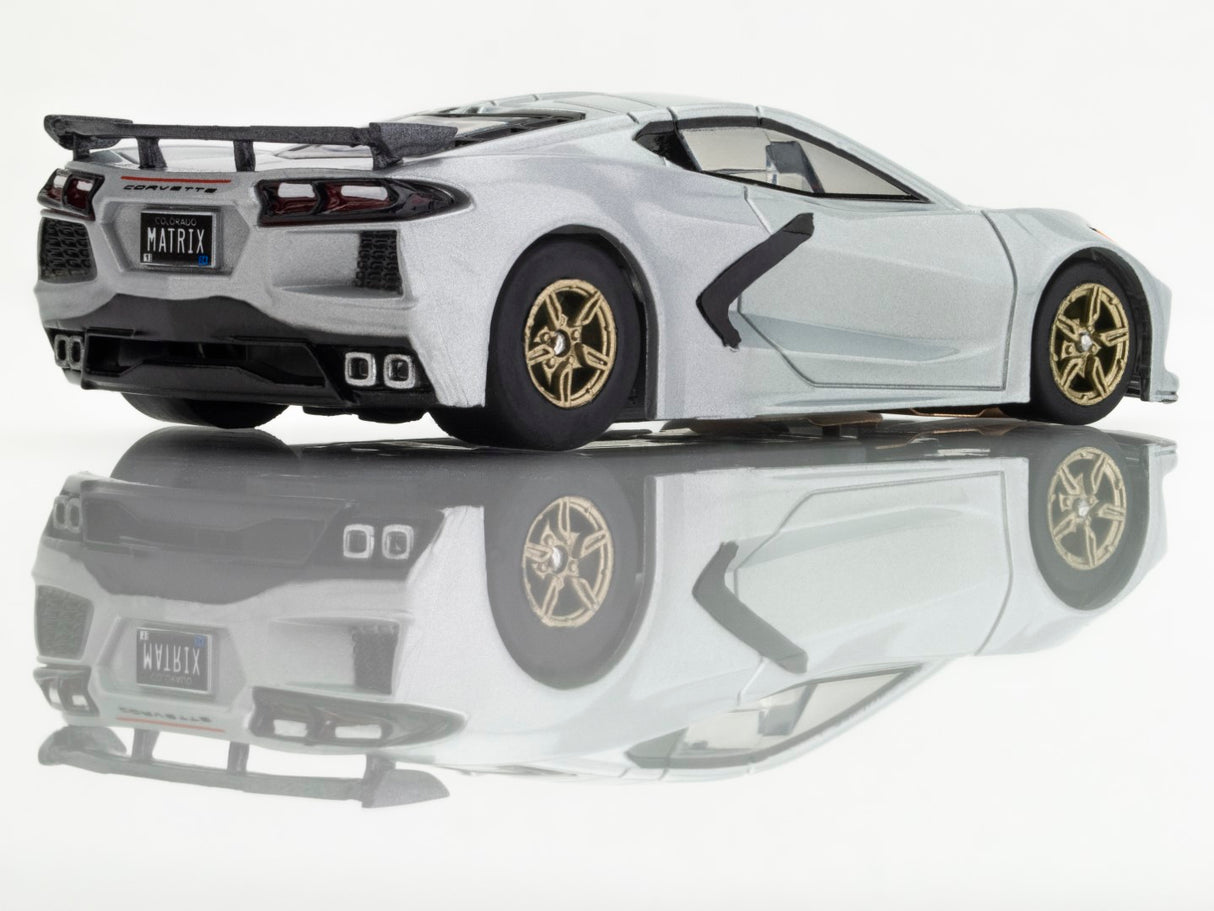 AFX 22095 - HO Scale Corvette C8 Ceramic Matrix Metallic Slot Car