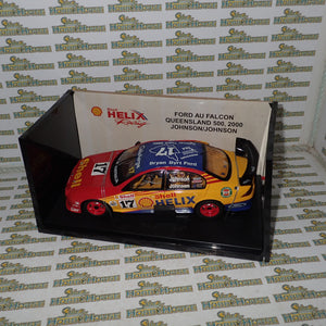 Biante B180101K - 1/18 Scale 2000 #17 DJR Shell Helix Ford AU Falcon QLD 500 Johnson/Johnson