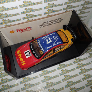 Biante B180101K - 1/18 Scale 2000 #17 DJR Shell Helix Ford AU Falcon QLD 500 Johnson/Johnson