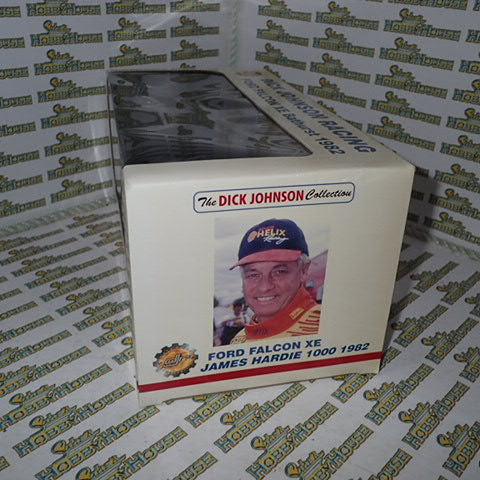 BIANTE B180301B - 1/18 Scale XE Falcon 1982 James Hardie 1000 Dick Johnson - John French SIGNED COA