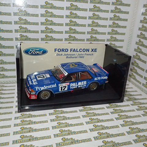BIANTE B180301B - 1/18 Scale XE Falcon 1982 James Hardie 1000 Dick Johnson - John French SIGNED COA