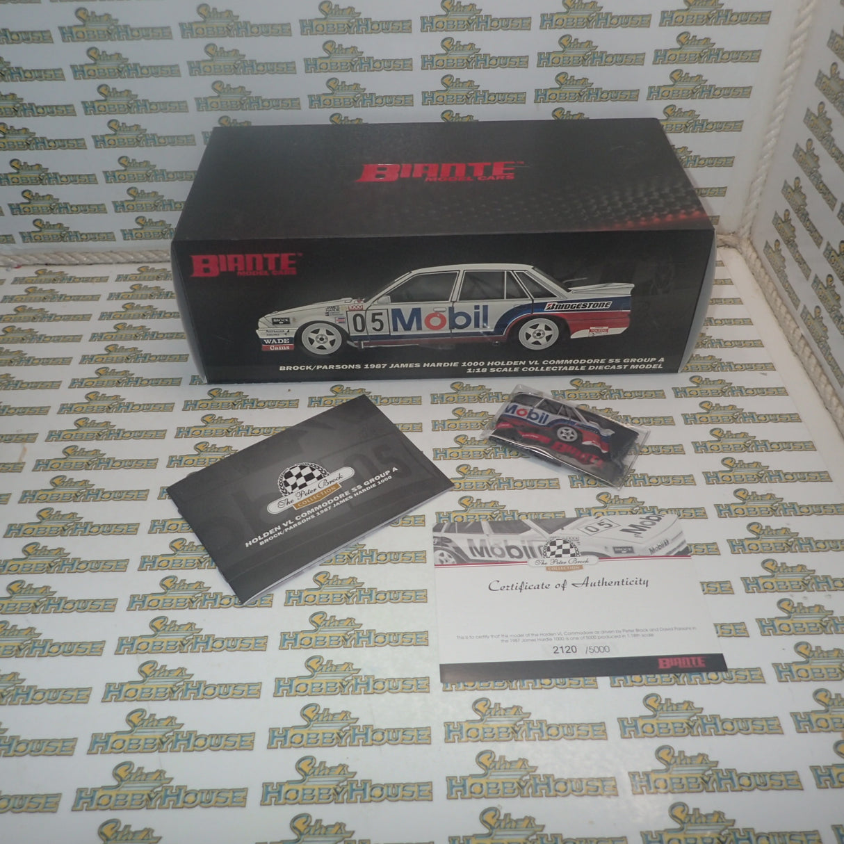 Biante B182703B - 1/18 Holden VL SS Group A Commodore Brock 1987 Bathurst #05 Die-Cast car