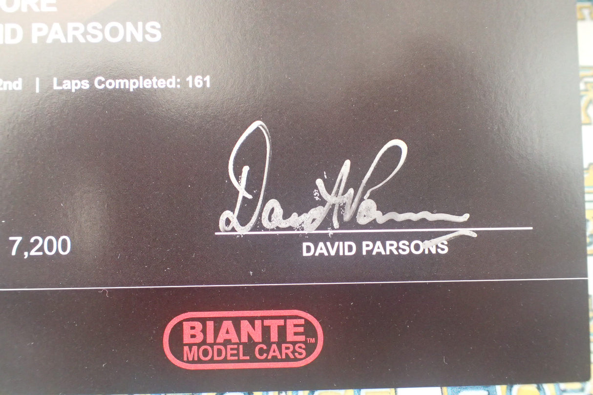 Biante B182704E 1/18 Holden VK Harvey / Parsons #25 Bathurst Runner-up 1984