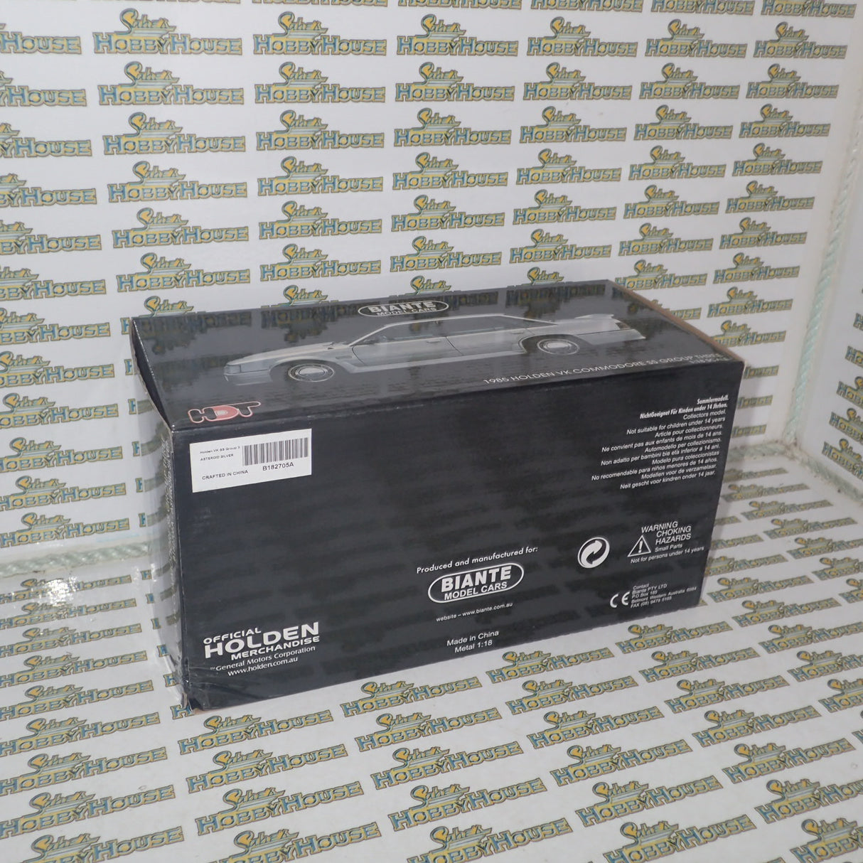 Biante B182705A 1/18 Scale Holden VK Commodore SS Group Three in Asteroid Silver