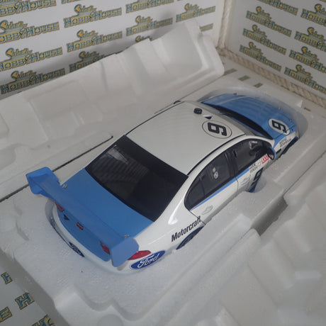 Biante B18F18C - 1/18 Scale Ford FGX Falcon Supercar 1973 Bathurst Winner Retro Livery Diecast Scale Model Replica