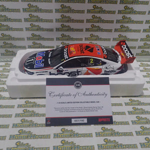 Biante B18H18Q – 1/18 Scale – Holden ZB Commodore V8 Supercar COTF Mobil 1 Boost Mobile Racing #2 Scott Pye 2018 Townsville 400 Diecast Scale Model Replica