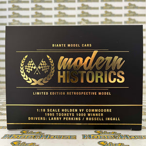 Biante B18R15A - 1/18 Scale - Modern Historics Holden VF Commodore Retrospective 1995 Tooheys 1000 Winner - Drivers: Larry Perkins / Russell Ingall Diecast Model Replica