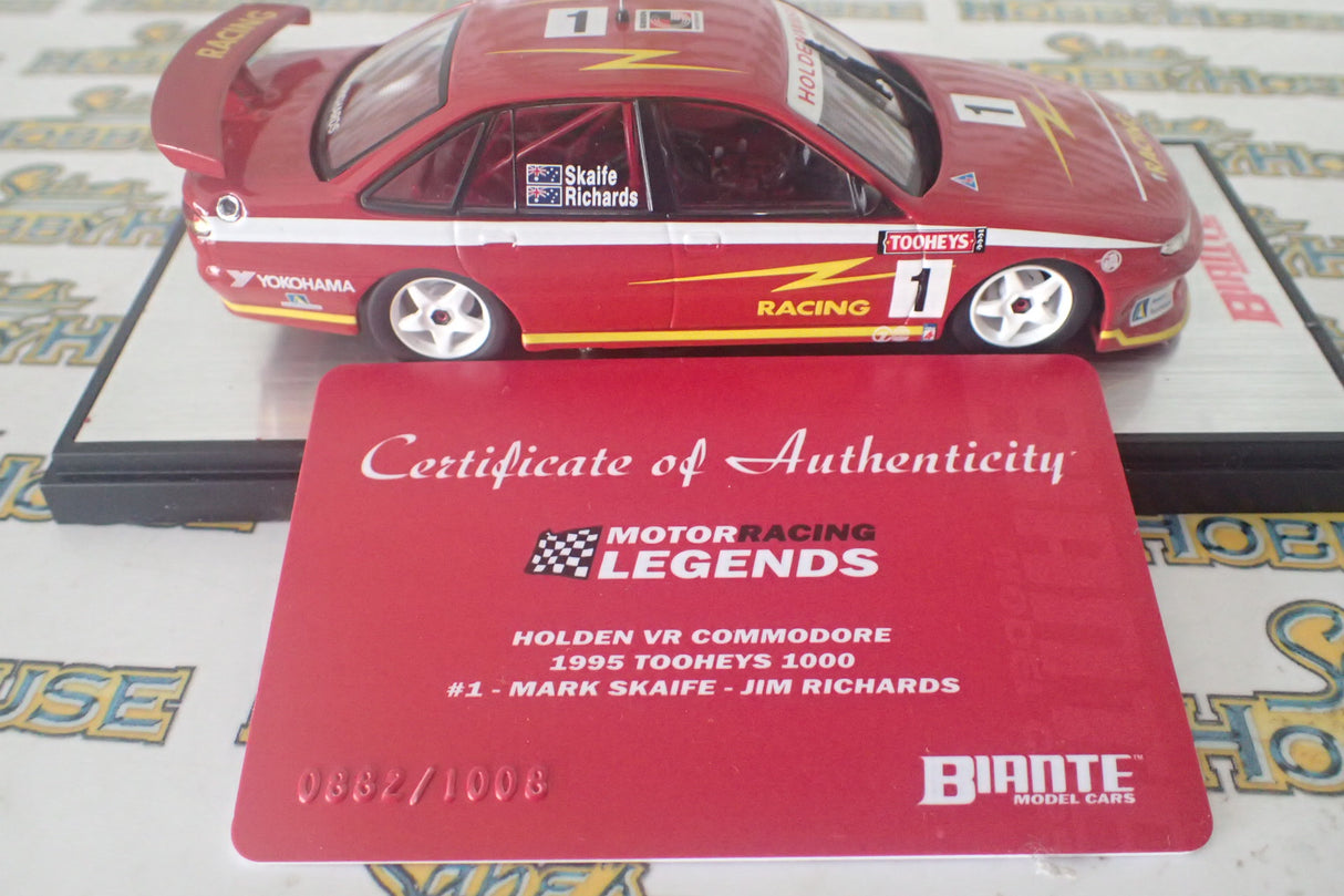 BIANTE B430401B - 1/43 HOLDEN VR COMMODORE #1 SKAIFE/ RICHARDS 1995 (Copy)
