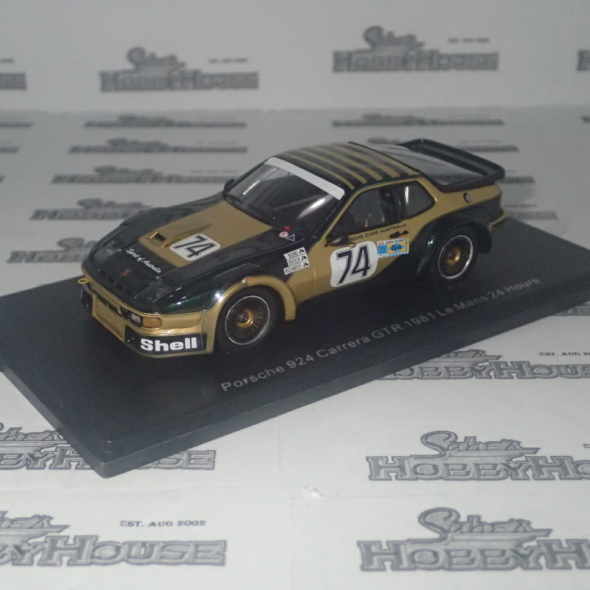 Biante B43501A 1/43 Scale Limited Porsche 1981 Lemans 24 Hours Brock/Bond/Richards