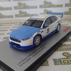 Biante B43F18C – 1/43 Scale Ford FGX Falcon Supercar – 1973 Bathurst Winner Retro Livery Diecast Scale Model Replica