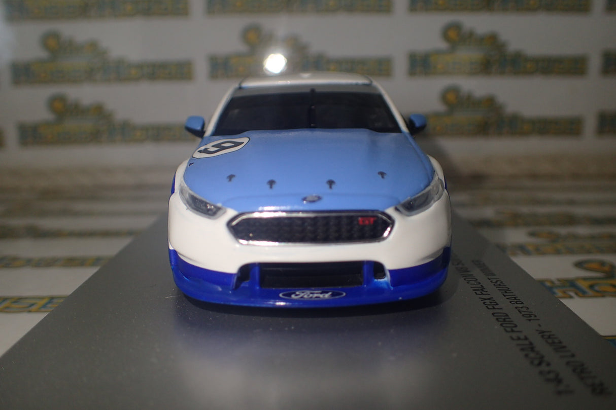 Biante B43F18C – 1/43 Scale Ford FGX Falcon Supercar – 1973 Bathurst Winner Retro Livery Diecast Scale Model Replica